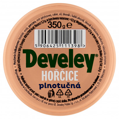 Develey Musztarda delikatesowa 350 g