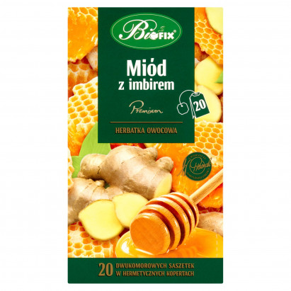 Bifix Premium Herbatka owocowa miód z imbirem 40 g (20 x 2 g)