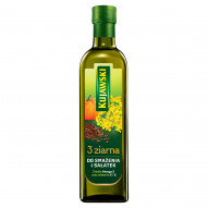 Kujawski 3 ziarna Olej rzepakowy z olejami z lnu i pestek dyni 750 ml