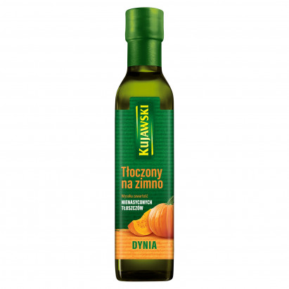 Kujawski Olej z pestek dyni tłoczony na zimno 250 ml