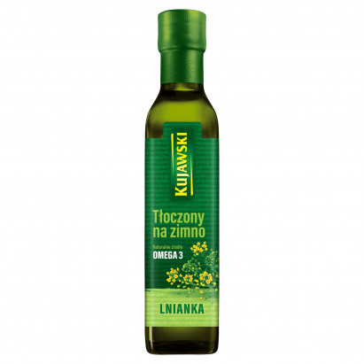 Kujawski Olej z lnianki tłoczony na zimno 250 ml