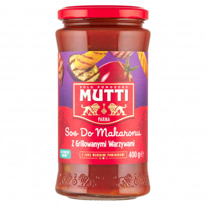 Mutti Sos do makaronu z grillowanymi warzywami 400 g