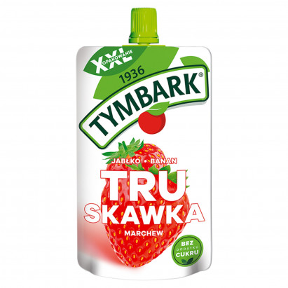 Tymbark Mus jabłko banan truskawka marchew 200 g 