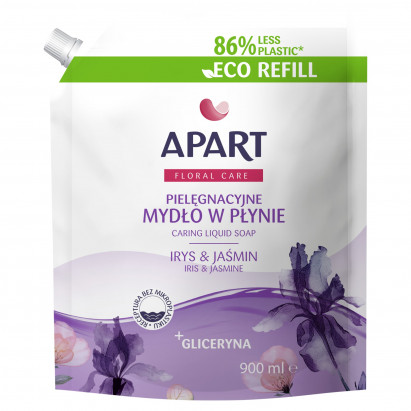 Apart Floral Care Pielęgnacyjne mydło w płynie irys & jaśmin 900 ml