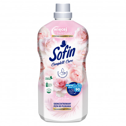 Sofin Complete Care Sensitive Skoncentrowany płyn do płukania 1,8 l (90 prań)