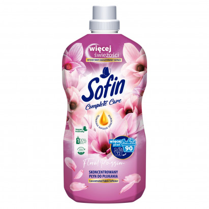 Sofin Complete Care Floral Passion Skoncentrowany płyn do płukania 1,8 l (90 prań)