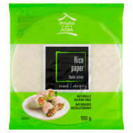 House of Asia Papier ryżowy okrągły 100 g