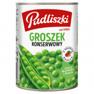 Pudliszki Groszek konserwowy 400 g