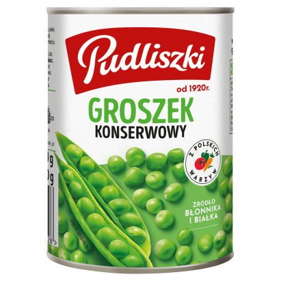 Pudliszki Groszek konserwowy 400 g
