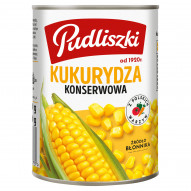 Pudliszki Kukurydza konserwowa 400 g