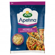 Arla Apetina Ser wiórkowany mozzarella 200 g