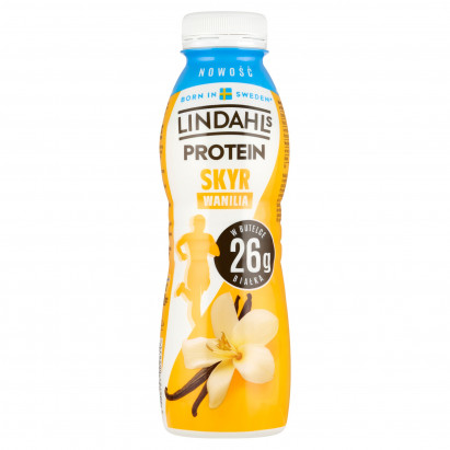 Lindahls Protein Jogurt pitny skyr wanilia 380 g