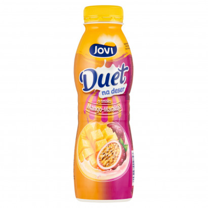 Jovi Duet Napój jogurtowy o smaku mango-marakuja 350 g