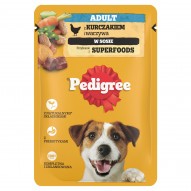 Pedigree Adult Mokra karma dla dorosłych psów z kurczakiem i warzywa w sosie 100 g