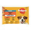 Pedigree Adult Mokra karma dla dorosłych psów wybór smaków w galaretce 400 g (4 x 100 g)