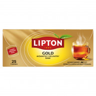 Lipton Gold Tea Herbata czarna aromatyzowana 37,5 g (25 torebek)