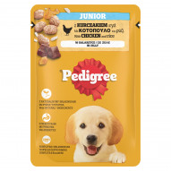 Pedigree Mokra karma dla szczeniąt z kurczakiem i ryż w galaretce 100 g