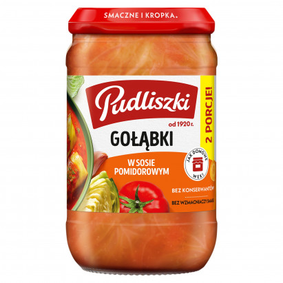 Pudliszki Gołąbki w sosie pomidorowym 590 g