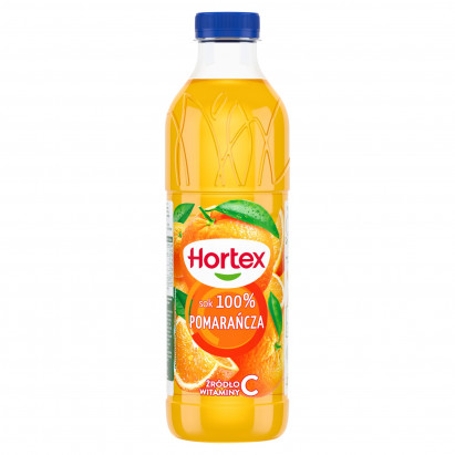 Hortex Sok 100 % pomarańcza 1 l 