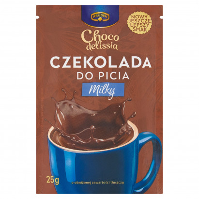Krüger Milky Czekolada do picia o obniżonej zawartości tłuszczu 25 g