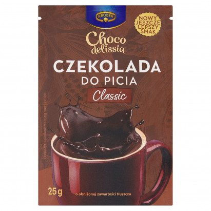 Krüger Classic Czekolada do picia o obniżonej zawartości tłuszczu 25 g