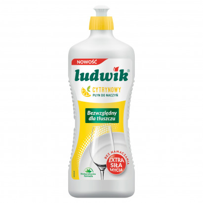 Ludwik Płyn do naczyń cytrynowy 900 g