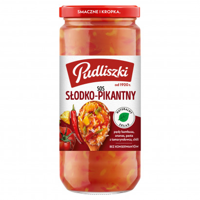 Pudliszki Sos słodko-pikantny 480 g