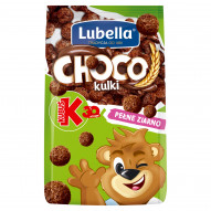 Lubella Choco kulki Zbożowe kulki o smaku czekoladowym 250 g