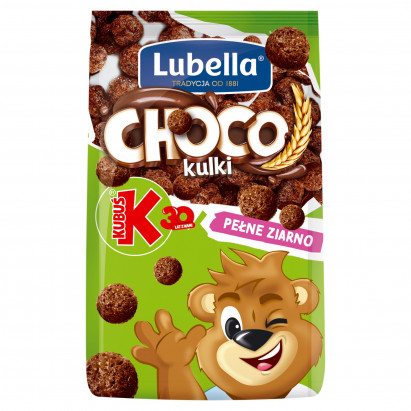 Lubella Choco kulki Zbożowe kulki o smaku czekoladowym 250 g