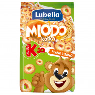 Lubella Miodo kółka Zbożowe kółka z miodem 250 g