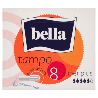 Bella Tampo Super Plus Tampony higieniczne 8 sztuk
