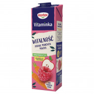 Hortex Vitaminka Sok witalność jabłko marchew malina 1 l