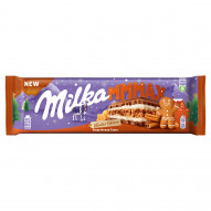 Milka Ciastko korzenne i nadzienie o smaku waniliowym w czekoladzie mlecznej 300 g