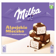 Milka Alpejskie Mleczko Pianka O Smaku śmietankowym 330 G