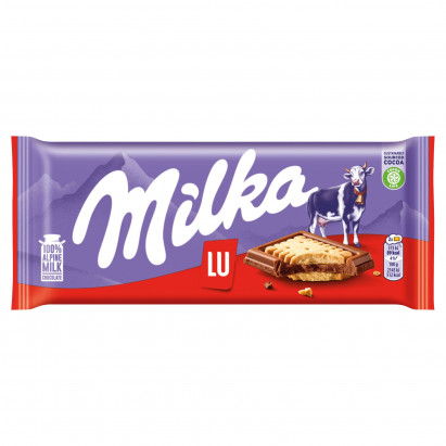 Milka Czekolada Mleczna Z Ciasteczkami Lu 87 G