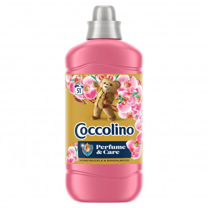 Coccolino Honeysuckle & Sandalwood Płyn do płukania tkanin koncentrat 1275 ml (51 prań)