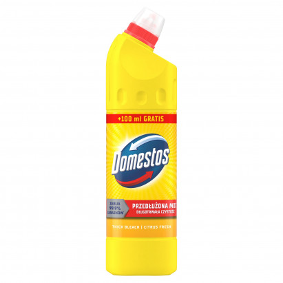 Domestos Przedłużona Moc Citrus Fresh Płyn czyszcząco-dezynfekujący 700 ml
