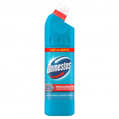 Domestos Przedłużona Moc Atlanic Fresh Płyn czyszcząco-dezynfekujący 700 ml