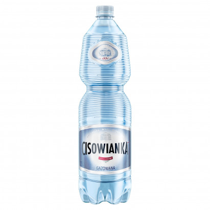 Cisowianka Naturalna woda mineralna gazowana niskosodowa 1,5 l