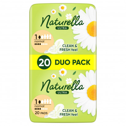 Naturella Ultra Normal rozmiar 1 Podpaski ze skrzydełkami, × 20