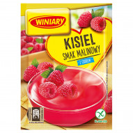 Winiary Kisiel z cukrem smak malinowy 77 g