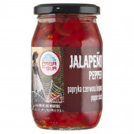Casa del Sur Papryka czerwona krojona jalapeño 340 g