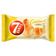 7Days Croissant rogalik z ciasta francuskiego z nadzieniem o smaku spumante - 60 g