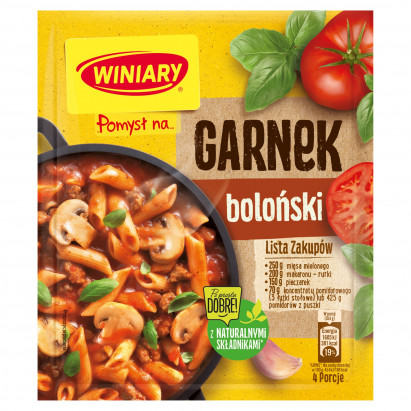 Winiary Pomysł na... Garnek boloński 45 g