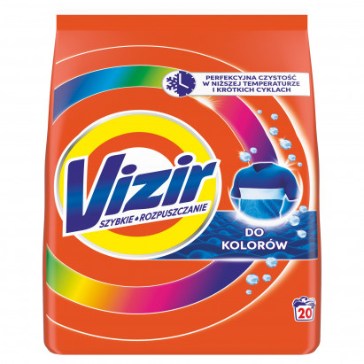 Vizir Proszek do prania Color, 20 prań