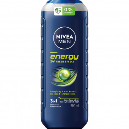 Nivea MEN Energy Żel pod prysznic dla mężczyzn 500 ml