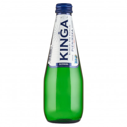 Kinga Pienińska Naturalna woda mineralna gazowana niskosodowa 330 ml