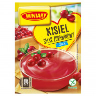 Winiary Kisiel z cukrem smak żurawinowy 77 g