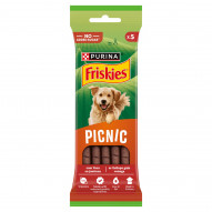 Friskies Picnic Uzupełniająca karma dla dorosłych psów z wołowiną 42 g (5 sztuk)