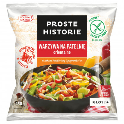 Proste Historie Warzywa na patelnię orientalne 450 g